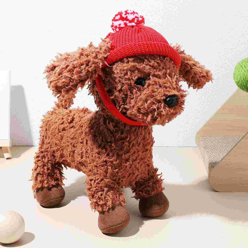 Čiapka Beanie pre psov, vianočná červená zimná čiapka Santa Puppy pre mačky