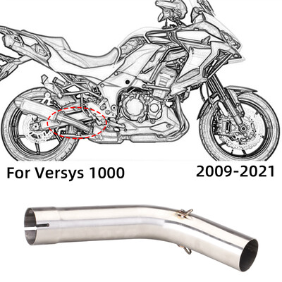 Mootorrattale Versys 1000 SE Versys 1000 2019 2020 2021 väljalaskeühendus, mis libiseb keskmisesse torusse