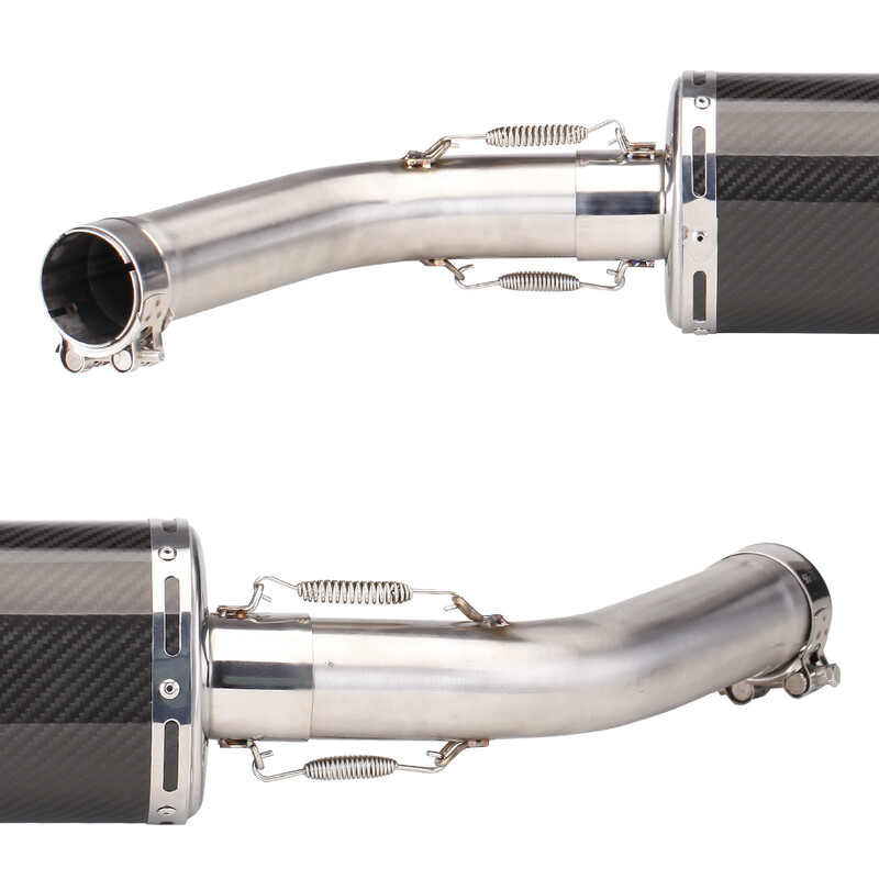 Motociklui Versys 1000 SE Versys 1000 2019 2020 2021 išmetimo jungtis slysta į vidurinį vamzdį