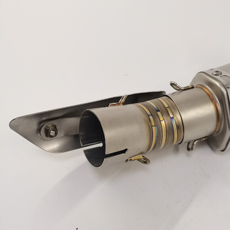 Slip On pentru SUZUKI GSX-R1000 GSXR1000 2012 - 2023 Țesătură de eșapament pentru motocicletă țeavă de legătură mijlocie Modificare tub tobe de evacuare 51MM inoxidabil