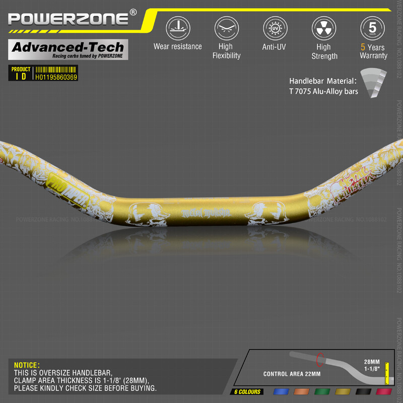 Pelēka alumīnija 28mm 1-1/8" stūre motocikliem moto MX CR CRF CRM XR YZ YZF WR WRF DR DRX RM RMZ EX 85 125 200 250 400 650