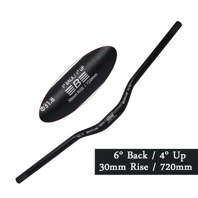 Кормило BUCKLOS MTB 580/620/720/780MM Кормило за велосипед тип лястовица 25.4MM 31.8MM Дръжка за планински велосипед Алуминиева щанга