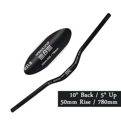 Кормило BUCKLOS MTB 580/620/720/780MM Кормило за велосипед тип лястовица 25.4MM 31.8MM Дръжка за планински велосипед Алуминиева щанга