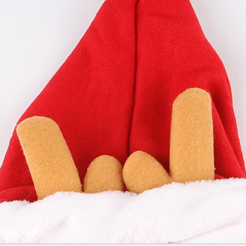 Kalėdinis katės šuns kostiumas Kalėdų elementai Naminių gyvūnėlių kyšulys Kalėdų senelio apsiaustas Kelių dydžių šunų kostiumas šuniuko kyšulis Šventinė šventė