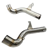 Skirta BMW F850GS F750GS 850 F850 F750 GS 51 mm motociklo slydimo vidurinės jungties vamzdis Escape Moto išmetimo alkūninis dviračių lenktyninis motociklas