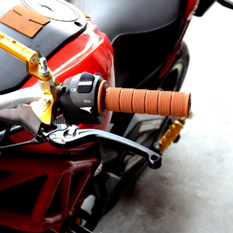 Rukoväť pre vintage motocykel Chopper, 7/8" palca, 22 mm, univerzálna vintage rukoväť pre cafe racer, retro rukoväť pre motocykel