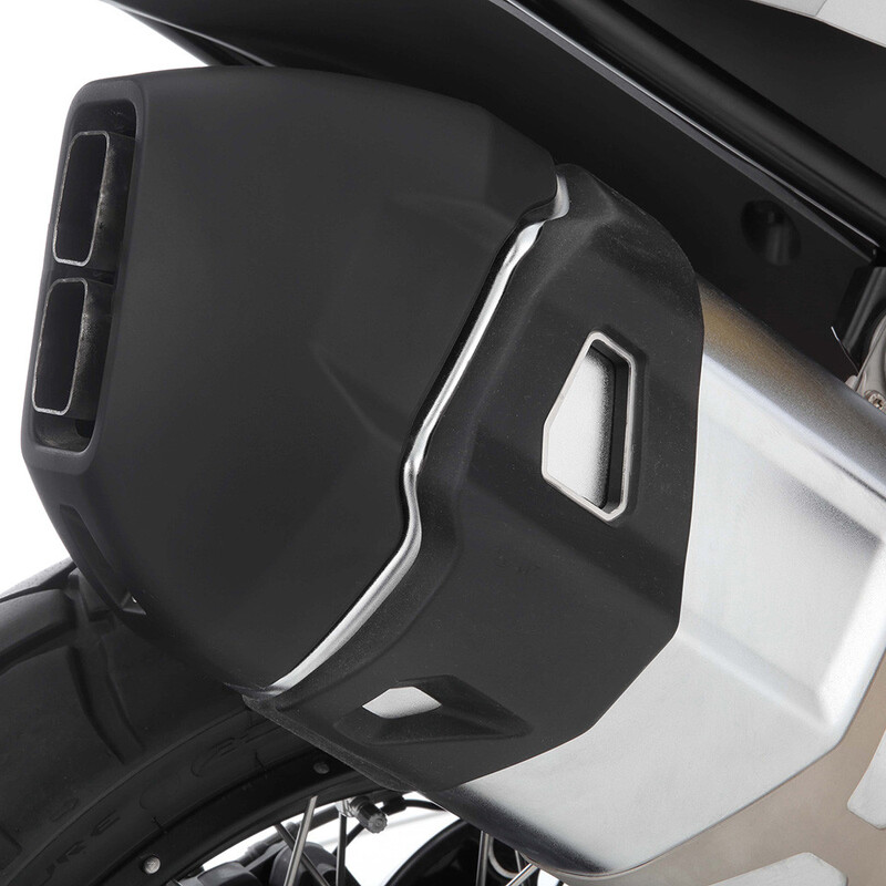 Paredzēts BMW R1250GS R 1250 GS ADV Adventure motocikla aizmugurējās izplūdes caurules trokšņa slāpētāja aizsardzībai