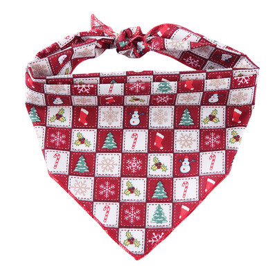 Ziemassvētku regulējami kaķu priekšautiņi maziem suņiem kaklasiksnas kaklasaite Helovīna kaķu šalle kucēnu bandanas kaķu trīsstūrveida tauriņiem