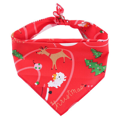Ziemassvētku regulējami kaķu priekšautiņi maziem suņiem kaklasiksnas kaklasaite Helovīna kaķu šalle kucēnu bandanas kaķu trīsstūrveida tauriņiem