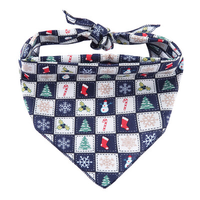 Ziemassvētku regulējami kaķu priekšautiņi maziem suņiem kaklasiksnas kaklasaite Helovīna kaķu šalle kucēnu bandanas kaķu trīsstūrveida tauriņiem