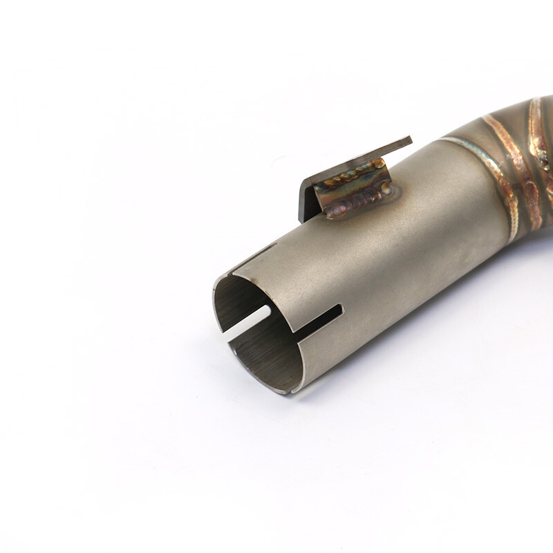 Motociklo išmetimo vidurinis vamzdis, tinkamas KTM Duke 200 250 Duke 390 modifikuotas motociklo išmetimo vidurinis jungties vamzdis, duslintuvas