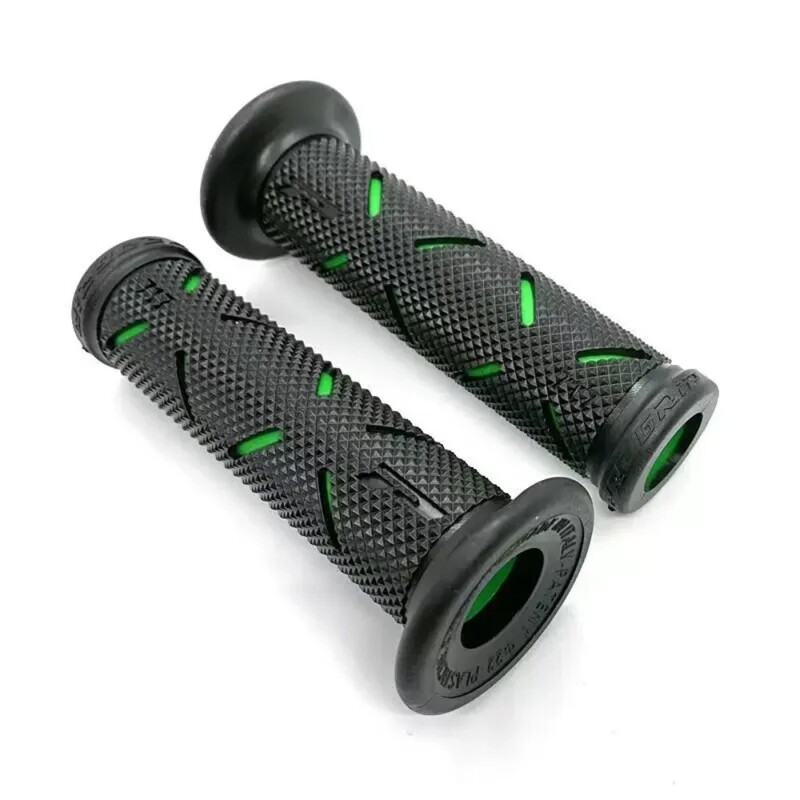 2 bucăți 7/8 "22mm mânere universale pentru mâner pentru motociclete CNC aluminiu + cauciuc roșu albastru aur mâner pentru ghidon pentru scuter E-bike motocicletă