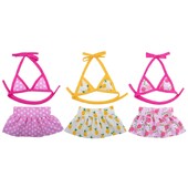 Pet Dogs Bikini Vasariniai paplūdimio drabužiai mažiems šunims Gėlėti spausdinti šuniukų maudymosi kostiumėliai Madingi vakarėlio kostiumai, skirti Dropship