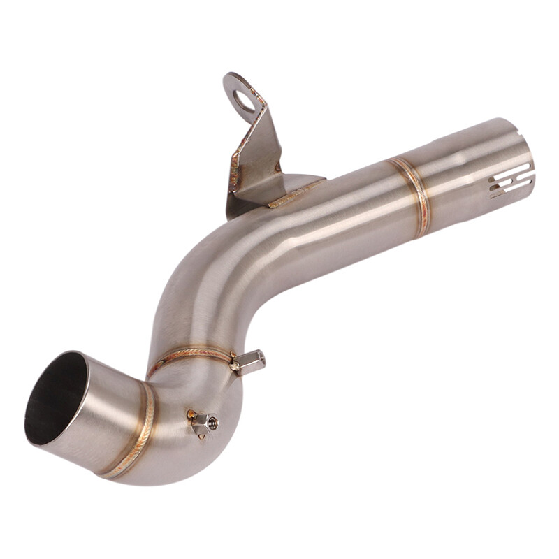 Užslysti BMW F750GS F850GS F750 GS 2018 2019 2020 Motociklo modifikuotas evakuacinis duslintuvas išmetimo vidurinės jungties vamzdis nerūdijantis plienas