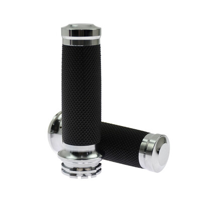 Motociklo 1'' 25 mm vairo rankena Rankena Rankenos rankenos rankenos CNC juodos/chrominės, skirtos Harley Sportster XL XR Dyna Softail Touring VRSC