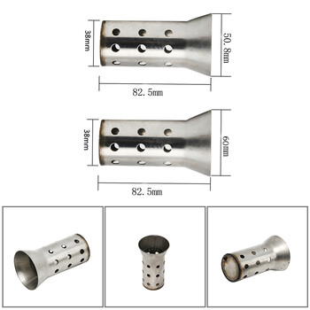 SCL MOTOS Universal 50,8 mm 60 mm μπροστινός καταλύτης μοτοσυκλέτας DB Killer αφαιρούμενος σιγαστήρας για σιγαστήρα εξάτμισης μοτοσικλετών Νέο