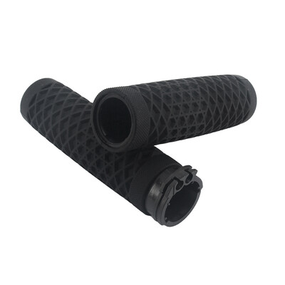 Motociklo vairo rankenos, skirtos Harley Sportster 883 1200 Softail Slim Fatboy Touring Street Glide 1" 25 mm guminėms vairo rankenoms