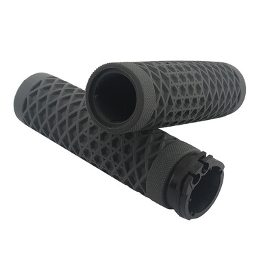 Motociklo vairo rankenos, skirtos Harley Sportster 883 1200 Softail Slim Fatboy Touring Street Glide 1" 25 mm guminėms vairo rankenoms