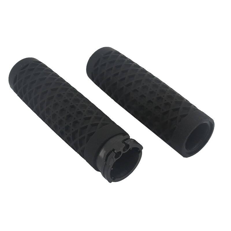 Motociklo vairo rankenos, skirtos Harley Sportster 883 1200 Softail Slim Fatboy Touring Street Glide 1" 25 mm guminėms vairo rankenoms