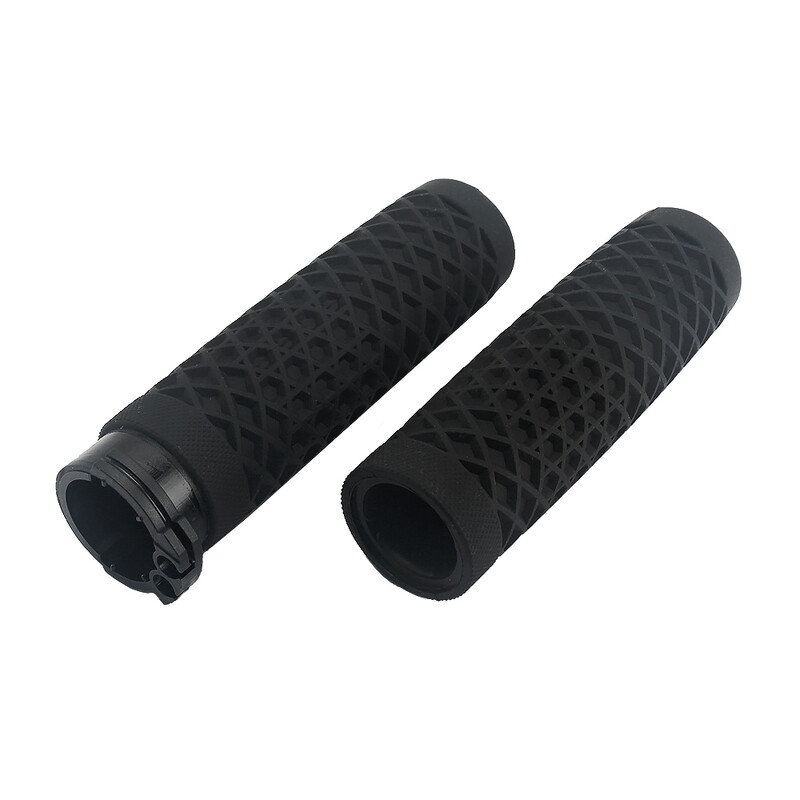 Motociklo vairo rankenos, skirtos Harley Sportster 883 1200 Softail Slim Fatboy Touring Street Glide 1" 25 mm guminėms vairo rankenoms