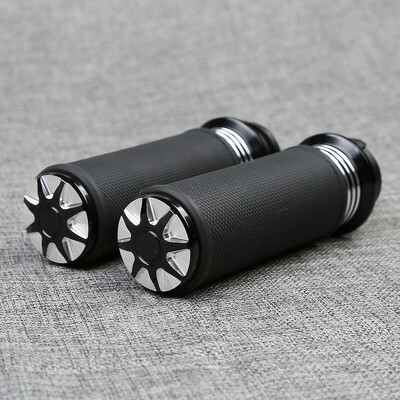 Universālie 1"25 mm motociklu rokturi Stūres stienis Stūris melns priekš Harley VRSC XL XR Dyna Softail Touring modeļi Moto Grip