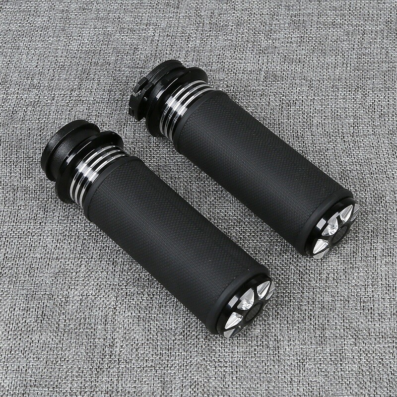 Universālie 1"25 mm motociklu rokturi Stūres stienis Stūris melns priekš Harley VRSC XL XR Dyna Softail Touring modeļi Moto Grip