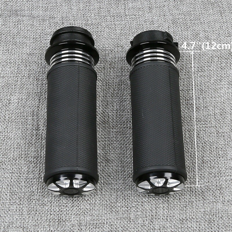 Universālie 1"25 mm motociklu rokturi Stūres stienis Stūris melns priekš Harley VRSC XL XR Dyna Softail Touring modeļi Moto Grip