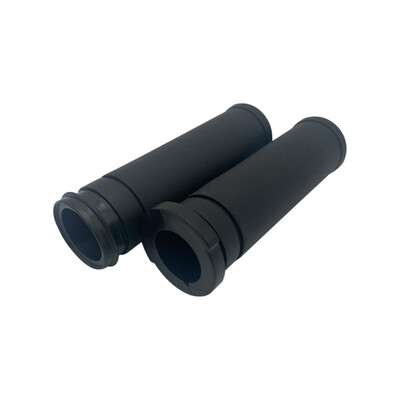 Guminės rankenos, neslystančios rankenos strypas, 1" (25 mm) vairas, skirtas Harley Road King Electra Glide Sport V-Rod Muscle CVO Street Bob