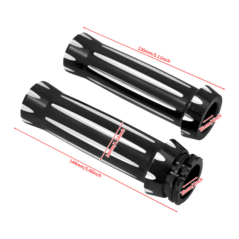 Motociklo 1" rankenos rankenos 25 mm rankenos rankenos, skirtos Harley Sportster XL XR 883 1200 Dyna VRSC Touring Road King Softail Breakout