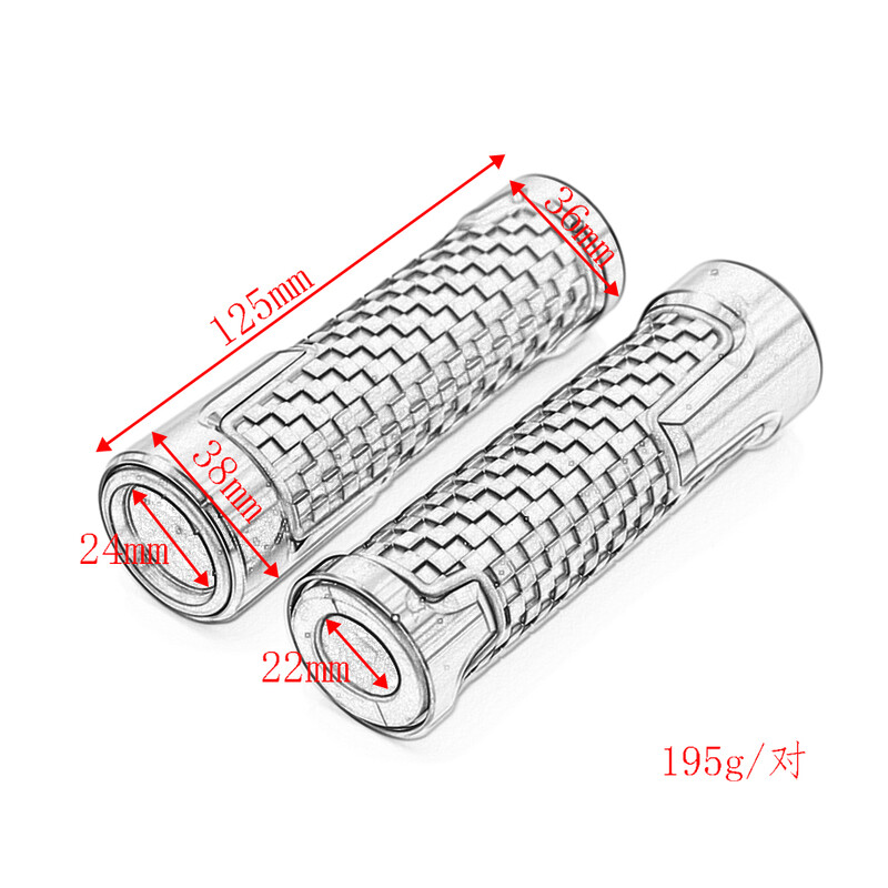 Motociklo 7/8" 22 mm universalus motociklo rankenos vairo rankenos rankenos rankena, skirta Suzuki GSXR 750 600 1000 K1 K2 K3 K4 K5 K6 K7 K8 K9