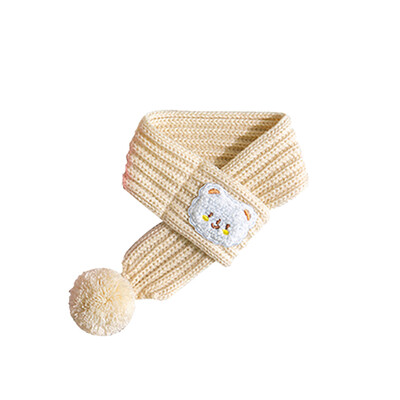 Animacinio filmo meškiuko spausdinimas kačių šunų šalikas, apsaugantis nuo atsiskyrimo naminių gyvūnėlių kaklo šalikas mažiems šunims šuniukas kačiukas Naujųjų metų Kalėdų dovanos