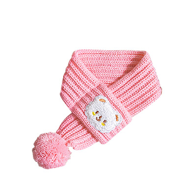 Animacinio filmo meškiuko spausdinimas kačių šunų šalikas, apsaugantis nuo atsiskyrimo naminių gyvūnėlių kaklo šalikas mažiems šunims šuniukas kačiukas Naujųjų metų Kalėdų dovanos