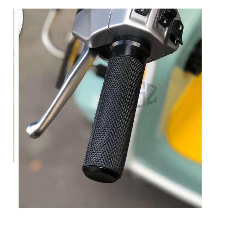 Motocyklové CNC hliníkové gumové gélové rukoväte na riadidlá pre Vespa GTS GTV 300 250 PX LT LX 125 200 Primavera Sprint 150