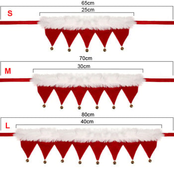 Χριστουγεννιάτικα αξεσουάρ για γάτα Κόκκινο πράσινο βελούδινο κασκόλ με καμπάνα Πρωτοχρονιάτικο κολιέ Χριστουγεννιάτικη στολή ξωτικού για μικρόσωμο σκύλο γάτα