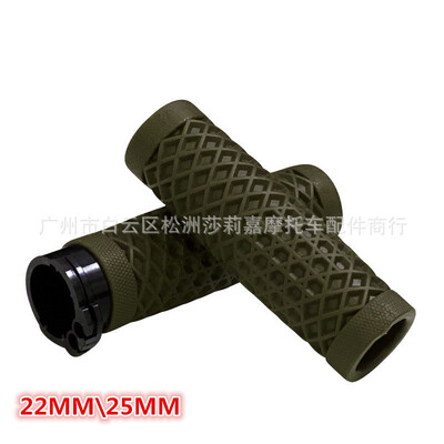 1 pora motociklo droselio rankenos motociklo rankenos neslystančios konstrukcijos guminiai priedai, skirti Harley Honda Yamaha 25MM 28MM universalus
