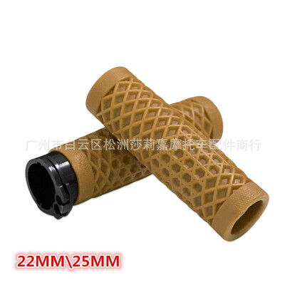 1 pora motociklo droselio rankenos motociklo rankenos neslystančios konstrukcijos guminiai priedai, skirti Harley Honda Yamaha 25MM 28MM universalus