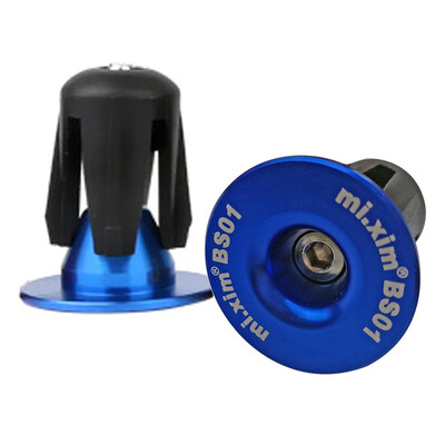 1 pár kerékpár markolat kormányrúd végsapka alumínium ötvözet kormányrúd fogantyúk dugós sapkák MTB kerékpár kormányhoz országúti kerékpáros tartozék