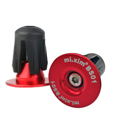 1 pár kerékpár markolat kormányrúd végsapka alumínium ötvözet kormányrúd fogantyúk dugós sapkák MTB kerékpár kormányhoz országúti kerékpáros tartozék