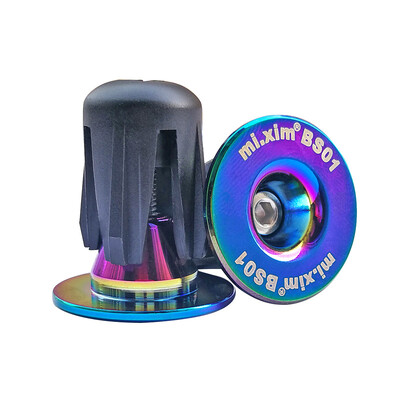 1 pár kerékpár markolat kormányrúd végsapka alumínium ötvözet kormányrúd fogantyúk dugós sapkák MTB kerékpár kormányhoz országúti kerékpáros tartozék