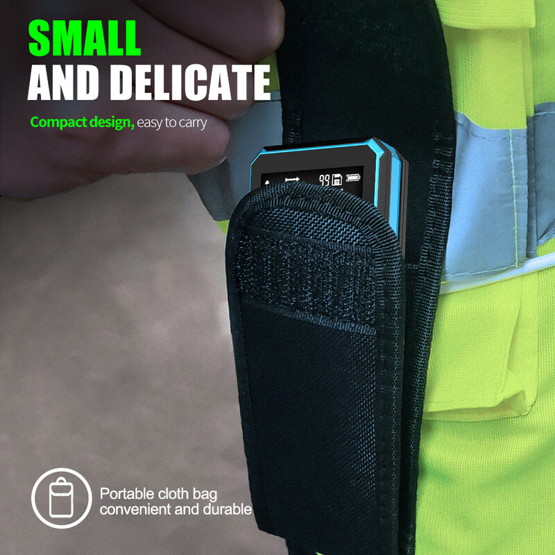 Aicevoos Green Beam skaitmeninis lazerinis nuotolio ieškiklis 50M70M100M120M žalios šviesos lazerinis atstumo matuoklis Trena lazerinės juostos ruletė