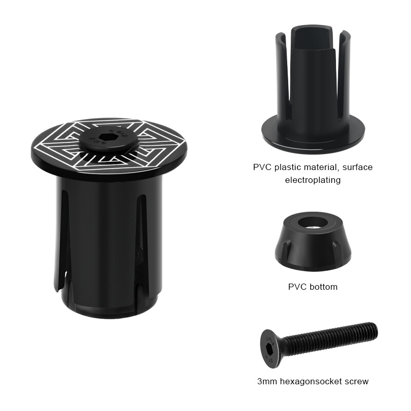 Capetele pentru bară de bicicletă Capace de fixare a ghidonului, reglabile, cu blocare, din plastic pentru ciclism rutier MTB, capac de prindere pentru bicicletă de munte