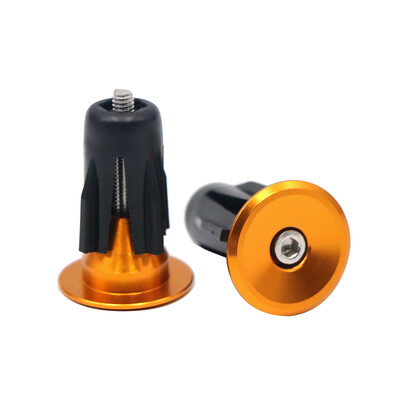 Dviračio rankenos vairo antgalio dangtelis aliuminio lydinio užraktas MTB kalnų dviračių rankenos rankenos rankenos galinės kištukai, juodi dviračio priedams