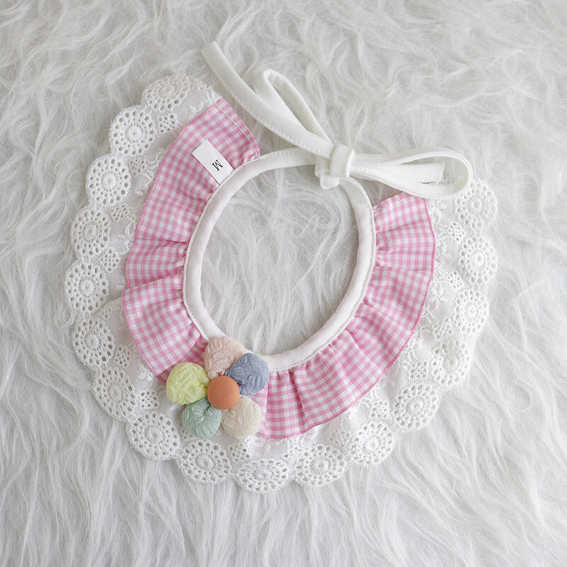 Mājdzīvnieks Bib Kaķis Suns Ziedu Šalle Jauki Suņi Siekalu dvielis Kaķa kakla lakats Mājdzīvnieku saģērbšanas piederumi