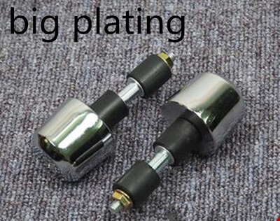 1 pora naujų vintage universalaus motociklo rankenos galas, 7/8" 22 mm vairo galų dangtelis, skirtas motokroso rankenos dangtelio kištuko slydimui