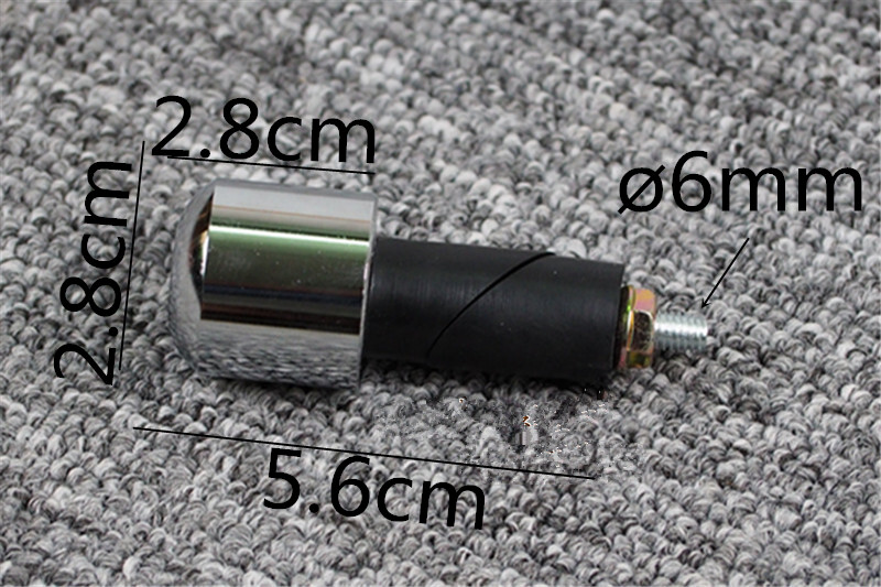 1 pora naujų vintage universalaus motociklo rankenos galas, 7/8" 22 mm vairo galų dangtelis, skirtas motokroso rankenos dangtelio kištuko slydimui