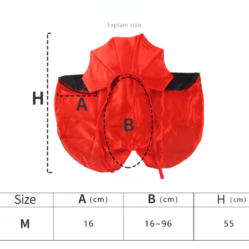 Halloween Noua pelerină de transformare pentru animale de companie, pisică și câine, haine amuzante de transformare, ținută verticală pentru animale de companie, drăguță, rezistentă la vânt și caldă