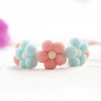 Macaron ziedu krāsains suņu apkakles kaklasiksna kaklasiksna kaklasiksna salda mājdzīvnieka loka šalle kaķu aksesuāri kucēna kakla lakatiņam, ar rokām darināta Yorkie lupatu lelle