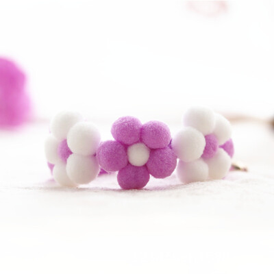 Macaron ziedu krāsains suņu apkakles kaklasiksna kaklasiksna kaklasiksna salda mājdzīvnieka loka šalle kaķu aksesuāri kucēna kakla lakatiņam, ar rokām darināta Yorkie lupatu lelle