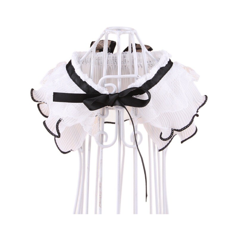 Doggy Bib dvielis Satriecošs pērļu rotājums mežģīņu apkakle Regulējama kaķa suņu priekšautiņi mājdzīvnieku aksesuāri kucēns kakla lakata siksnas šalle