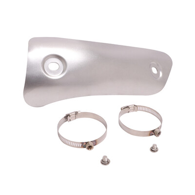 Universali motociklo išmetimo jungties vamzdžio apsauga, apsauga nuo nuplikimo, šilumos skydo dangčio izoliacija, apsauga nuo nuplikimo